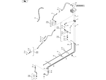 Valve de frein NEW HOLLAND