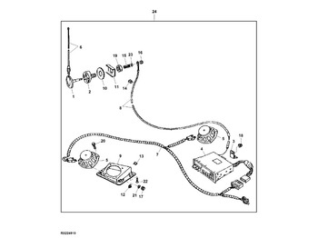 Panel de instrumentos JOHN DEERE