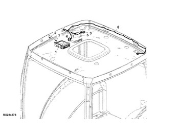 Panel de instrumentos JOHN DEERE