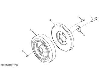Moteur et pièces JOHN DEERE