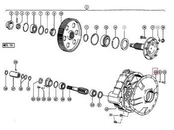Pièces de rechange CASE