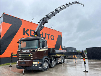 Camion plateau SCANIA G 450