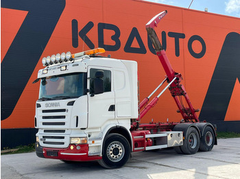 Camion ampliroll Scania R 480 6x2 HIAB 20 ton / L=5200 mm: photos 2