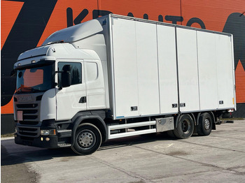 Camion fourgon SCANIA R 490