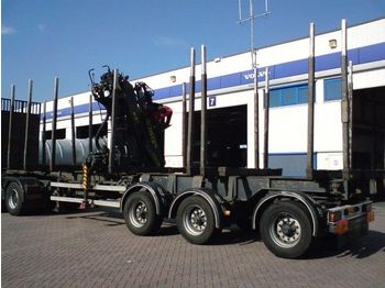Semi-remorque pour transport de bois Renders ROC 12,27 CC: photos 1