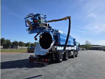 Camion hydrocureur DAF