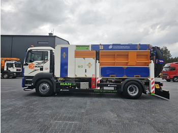 Camion hydrocureur MAN RSP ESE 18/4-KM Saugbagger vacuum cleaner excavato: photos 4