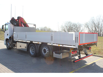 Camion plateau, Camion grue MAN TGM 26.320 6×2-4 PK19.001SLD5 Brädgårdsbil: photos 4