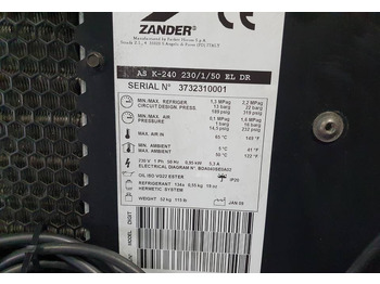 Compresseur d'air OSUSZACZ ZIĘBNICZY ZANDER ARCTIC STAR 4m3: photos 3