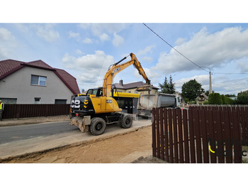 Pelle sur pneus JCB JS 160 W: photos 4 Pelle sur pneus JCB JS 160 W: photos 4