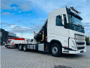 Camion, Camion grue Volvo FH540 6x2 Containerpritsche mit F545RA.2.26: photos 5