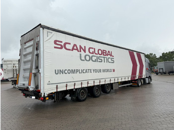 Semi-remorque surbaissé Wiese Mega Schiebeplane mit Dhollandia Rampe 9t: photos 2 Semi-remorque surbaissé Wiese Mega Schiebeplane mit Dhollandia Rampe 9t: photos 2