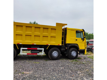 Camion benne HOWO HOWO 8x4 371-Yellow Tipper: photos 4