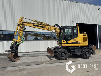 Pelle sur pneus KOMATSU PW148-11