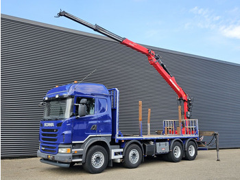 Camion plateau SCANIA G 440