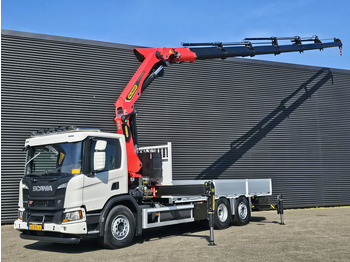 Camion plateau SCANIA P 410