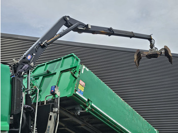 Camion benne, Camion grue Tatra T158/II 6X6 / HMF Z CRANE + 2 SIDE TIPPER: photos 2