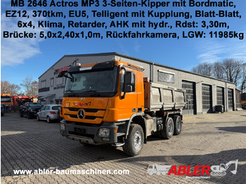 Camion benne MERCEDES-BENZ Actros 2646