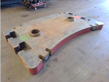 Contrepoids pour Engins de chantier Grove GMK 5130-1/2 counterweight 5,0 ton: photos 2