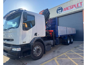 Camion plateau RENAULT Premium 370