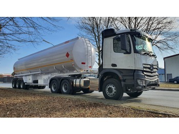 Crédit-bail de Sievering 40000 LITRE ADR FUEL TANK SEMI-TRAILER FOR MERCEDES ACTROS Sievering 40000 LITRE ADR FUEL TANK SEMI-TRAILER FOR MERCEDES ACTROS: photos 1 Crédit-bail de Sievering 40000 LITRE ADR FUEL TANK SEMI-TRAILER FOR MERCEDES ACTROS Sievering 40000 LITRE ADR FUEL TANK SEMI-TRAILER FOR MERCEDES ACTROS: photos 1