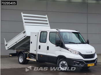 Utilitaire benne Iveco Daily 35C14 Kipper met Kist Dubbel Cabine Dubbellucht 3,5t Trekhaak Airco Cruise Euro6 Kieper Tipper Benne Airco Trekhaak Cruise contr: photos 3