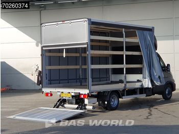 Utilitaire rideaux coulissants (PLSC) neuf Iveco Daily 35C21 3.0L Automaat Schuifzeilen met Laadklep ACC LED Bakwagen Schuifzeil Zeilen Koffer Meubelbak Plane 22m3 Airco: photos 3