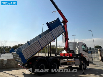 Photo d'intérieur 1: Camion benne, Camion grue neuf Volvo FMX 430 6X4 Palfinger PK24.001 SLD5 Kran Crane 12m3 Big-Axle Euro 6
