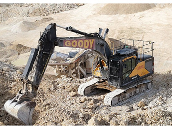 Pelle sur chenille Volvo EC 250 EL: photos 5
