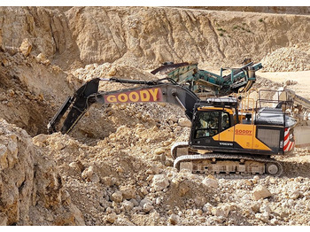 Pelle sur chenille Volvo EC 250 EL: photos 2