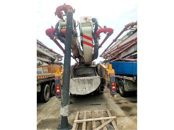 Camion pompe XCMG Official HB52V Used Mobile Concrete Pump 52m Truck Mounted Concrete Pump Price: photos 5