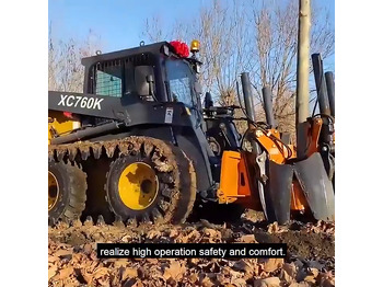 Chargeuse compacte sur chenilles XCMG