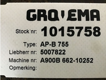 Essieu et pièces LIEBHERR