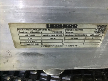 Radiateur d'huile LIEBHERR