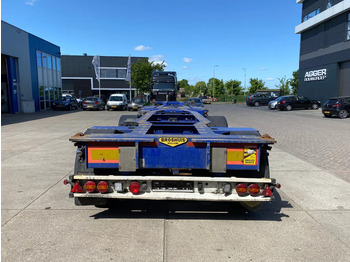 Semi-remorque porte-conteneur/ Caisse mobile Broshuis 2Connect 2AKCC / 4 Axles / 3x Steering Axle / 2x Lift Axle: photos 2