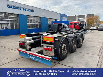 Semi-remorque porte-conteneur/ Caisse mobile D-TEC