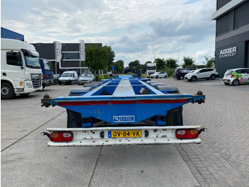Semi-remorque porte-conteneur/ Caisse mobile D-Tec CT-43-04D VCC-05 Combitrailer / 4 Axles / 1x Lift Axle: photos 2