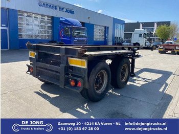 Semi-remorque porte-conteneur/ Caisse mobile VAN HOOL 20'
