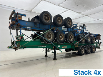 Semi-remorque porte-conteneur/ Caisse mobile FRUEHAUF