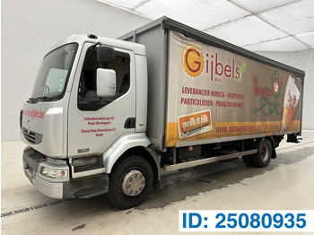Camion à rideaux coulissants RENAULT Midlum 180