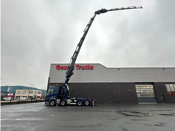 Camion grue Volvo FH 16.650 8X2 + EFFER 1855/8S + JIB 6S HEAVY DUTY KRAAN/KRAN/CRANE/GRUA: photos 4