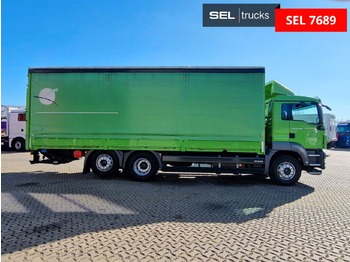 Camion à rideaux coulissants MAN TGS 26.360 6X2-2 BL / Ladebordwand / Aluklappen: photos 4