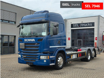 Camion porte-conteneur/ Caisse mobile SCANIA G 410