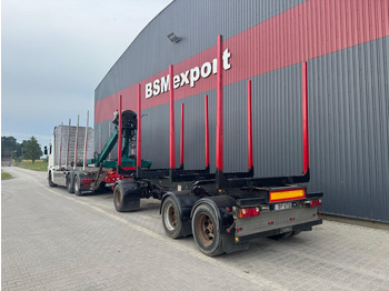Camion grumier, Camion grue pour transport de bois Scania R 730 + NARKO trailer: photos 5
