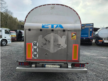 Semi-remorque citerne pour transport de lait ETA 29000L INSULATED INOX TANK - 1 COMP - PUMP: photos 4