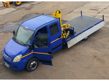 Utilitaire plateau, Utilitaire double cabine Iveco 50C18 Daily 3.D 16V +Effer: photos 3