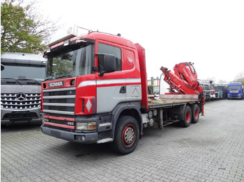 Camion grue SCANIA R144