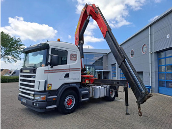 Camion grue SCANIA 124G 420