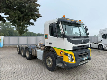 Châssis cabine Volvo FMX 450 / ENGINE RUNNING / 8X4 / VEB / ONLY:260642 KM / PTO / LIFT+LENKACHSE / ALCOA / AUTOMATIC / EURO-6 / 2014: photos 2 Châssis cabine Volvo FMX 450 / ENGINE RUNNING / 8X4 / VEB / ONLY:260642 KM / PTO / LIFT+LENKACHSE / ALCOA / AUTOMATIC / EURO-6 / 2014: photos 2