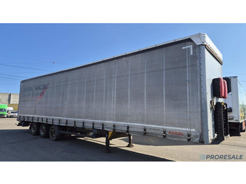 Semi-remorque rideaux coulissants KÖGEL SN24